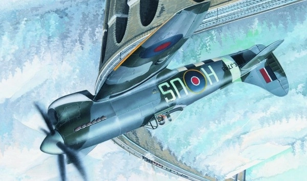 Model samolotu Hawker Tempest MK.V