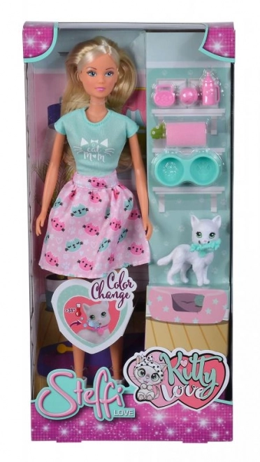 Lalka Steffi Kitty Love