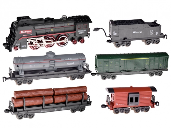 Elektryczny pociąg 185x99cm para się unosi efekt dźwiękowy RC0622