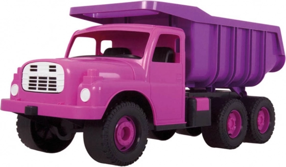 Tatra 148 plastikowa ciężarówka 72 cm – pomarańczowa – Różowa