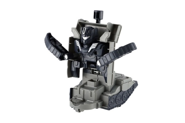 Czołg transformatorowy/robot plastikowy 14cm na bezwładnik 3 kolory