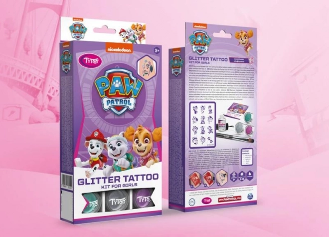 Zestaw Tatuaży Dla Dziewczynek Paw Patrol TyToo