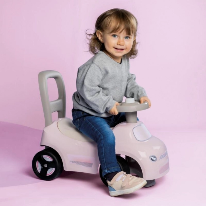 Smoby Jeździk Auto Różowy