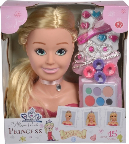 Duża głowa księżniczki do stylizacji