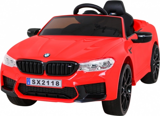 dziecięcy elektryczny samochód BMW M5 drift czerwony
