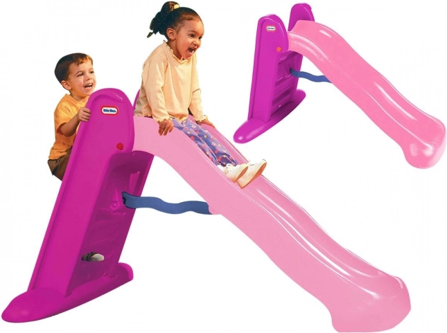 Różowa Dziecięca Zjeżdżalnia Little Tikes Easy Store