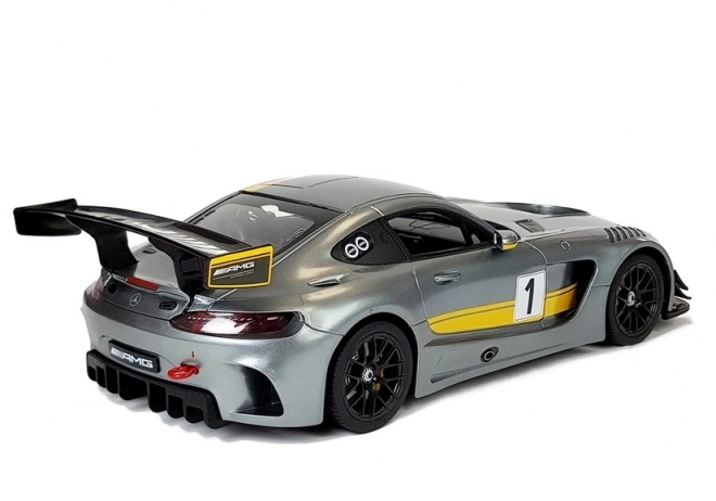 R/C auto Mercedes-AMG GT3 Rastar 1:14 szary na zdalne sterowanie