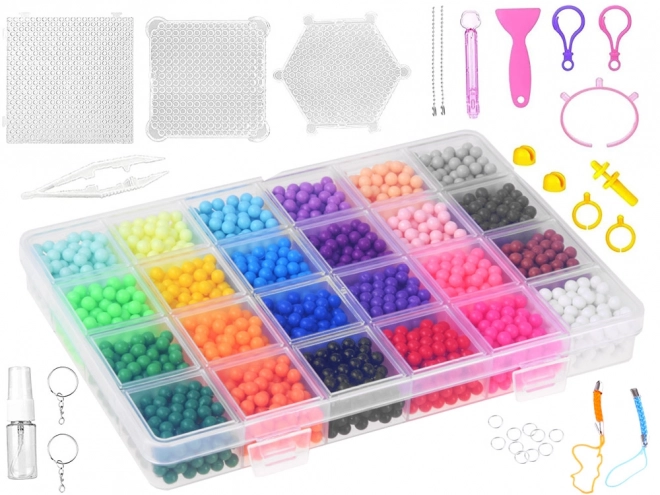 Magiczne wodne koraliki 24 kolory DIY Magic zestaw kreatywny