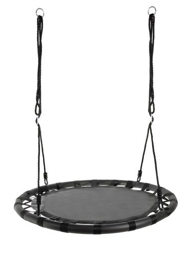 Huśtawka gniazdo krukowate 100 cm czarna