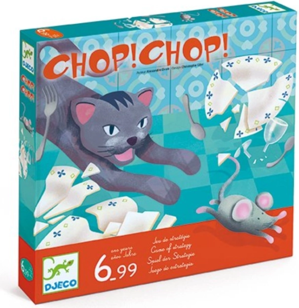 Djeco Chop! Chop! – rodzinna gra strategiczna kot i mysz