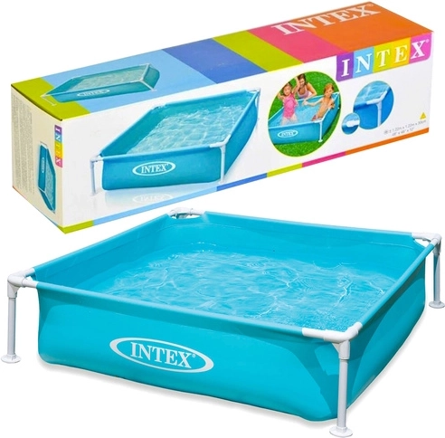 Dziecięcy basen stelażowy 122 × 122 × 30 cm 342 l INTEX