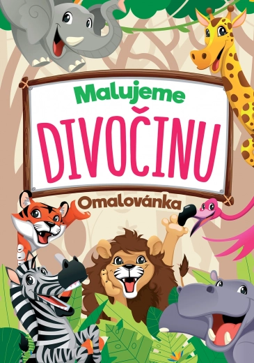 Malujemy dziką przyrodę – kolorowanka dla dzieci FONI book