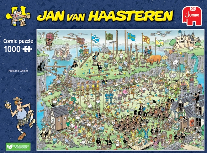 JUMBO Puzzle JvH Szkockie gry 1000 elementów