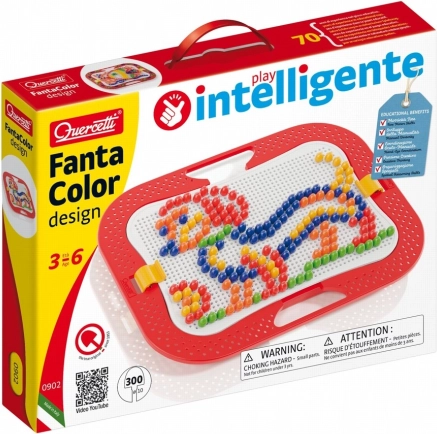Quercetti FantaColor Design 300 szt. (Ø10 mm)