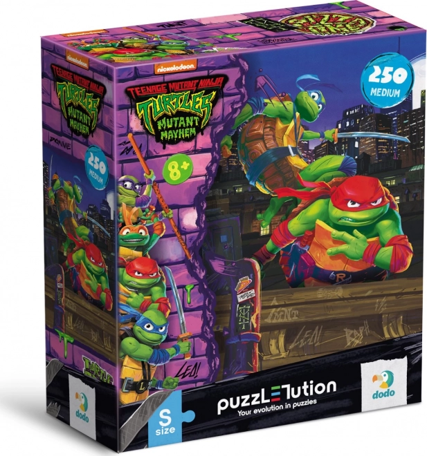 DODO Puzzle Żółwie Ninja: Leonardo i Rafaelo 250 elementów