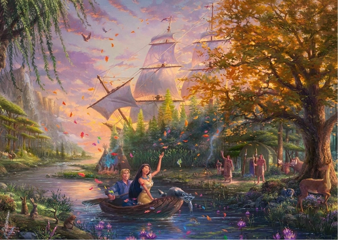 Puzzle Pocahontas 1000 elementów SCHMIDT