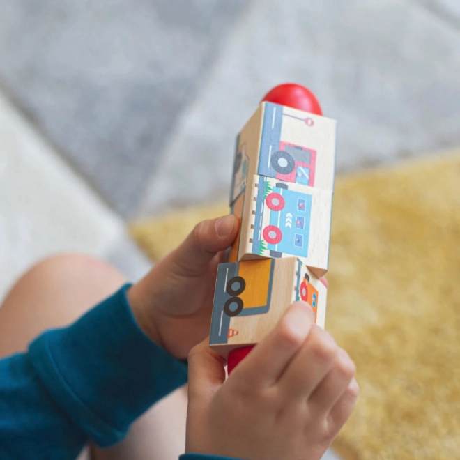 Bigjigs Toys Walec silnikowy transport