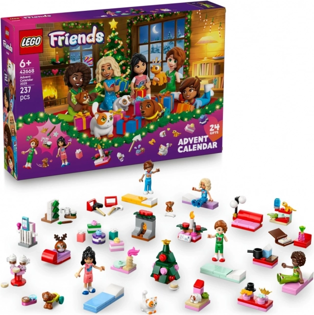 Lego Friends kalendarz adwentowy 2025