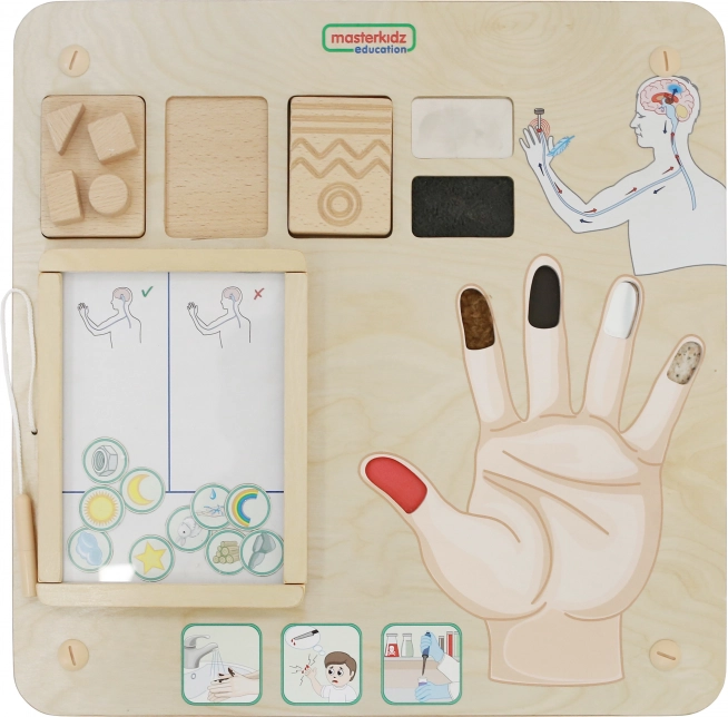 Masterkidz Edukacyjna Tablica – Dotyk Montessori