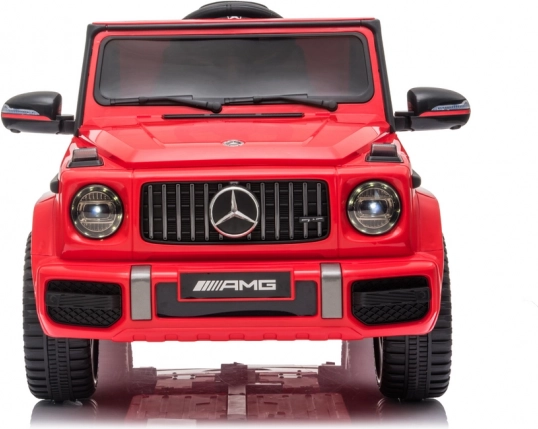 Dziecięcy samochód na akumulator Mercedes G63 czerwony