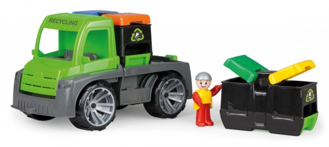 Auto Truxx z kontenerami z figurką plastik 28cm w pudełku 39x16x22cm 24m+