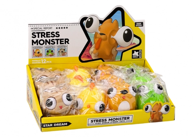 Antystresowa zabawka Happy Monster Squish Sensory MIX