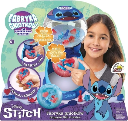 Zestaw Squeez Ball – fabryka antystresowych piłeczek STITCH