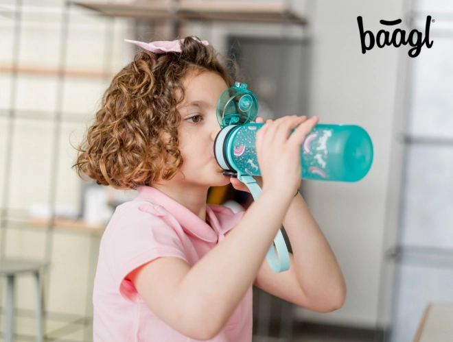 BAAGL Butelka tritanowa na picie Tęcza, 500 ml