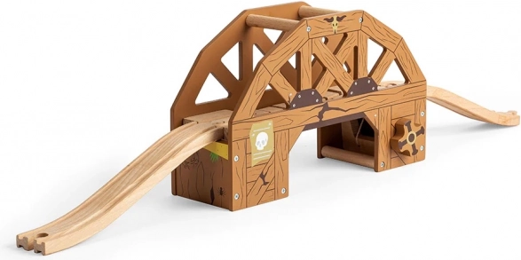 Bigjigs Rail Drewniany most zwodzony do kolejki