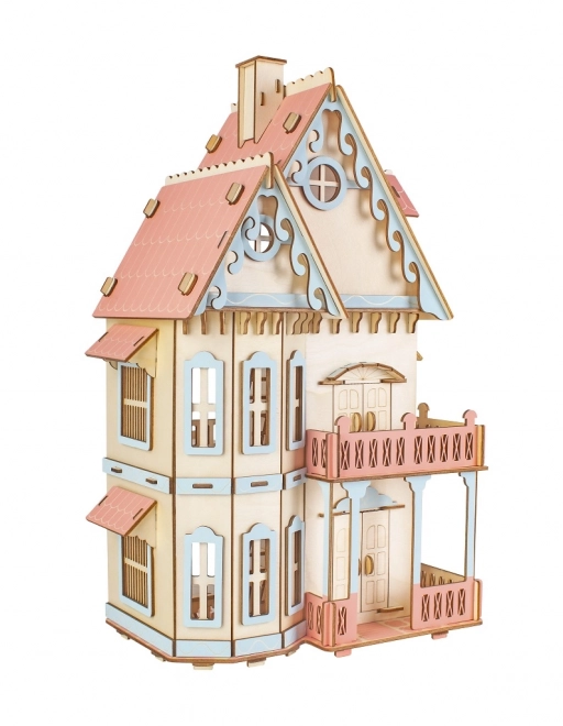 Woodcraft Drewniana 3D puzzle Gotycka willa