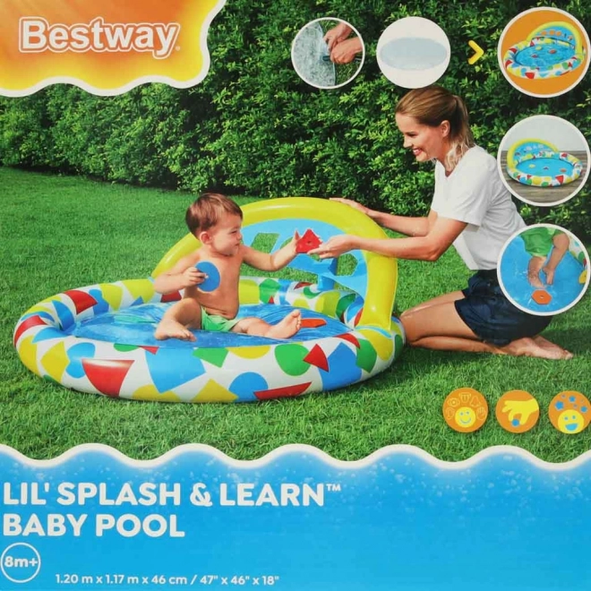 Dziecięcy basenik z poduszką BESTWAY