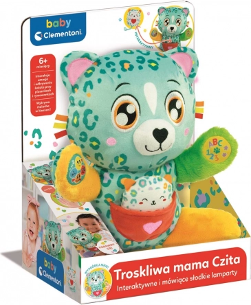 Troskliwa Mama Czita interaktywna pluszowa zabawka dla niemowląt BABY CLEMENTONI