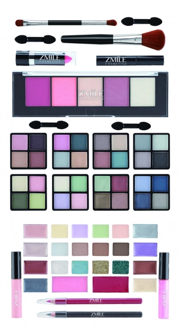 Kosmetyczna rozkładana walizeczka Beauty Case Velvety