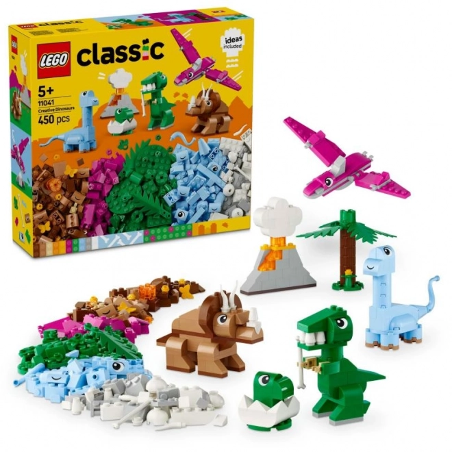 LEGO4 Classic 11041 Kreatywni dinozaury