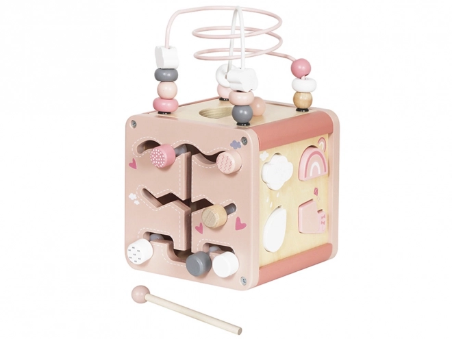 Kostka Edukacyjna Multicube Drewniana ZA5265