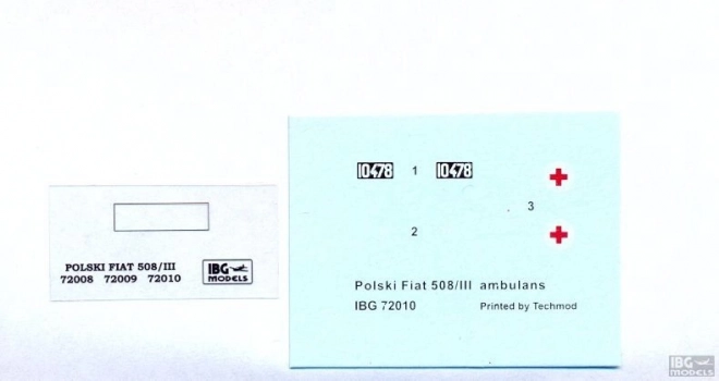 Ambulans Fiat 508/III model