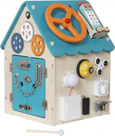 aktywny domek montessori turkusowy 2Kids Toys