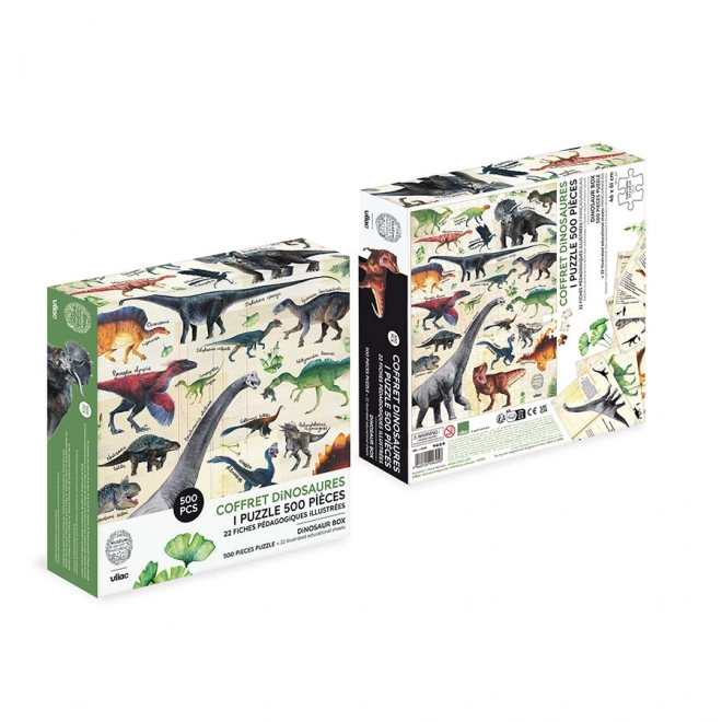 Puzzle dinozaury 500 elementów