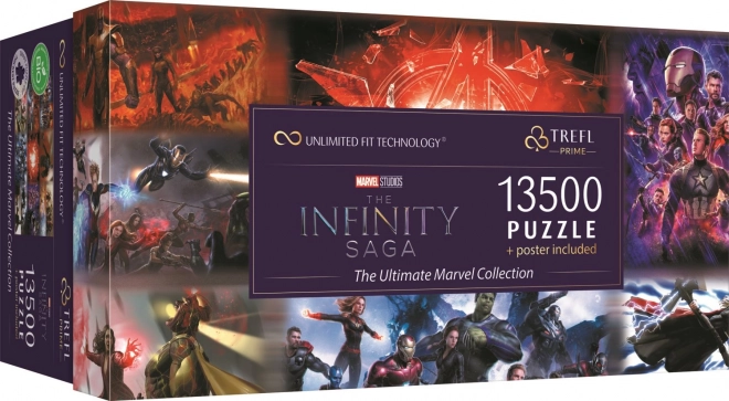 TREFL Puzzle UFT Marvel: Ostateczna kolekcja 13500 elementów