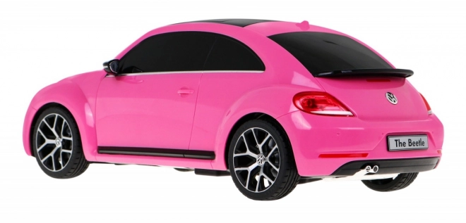 Samochód zdalnie sterowany R/C Volkswagen Beetle Rastar 1:14 różowy