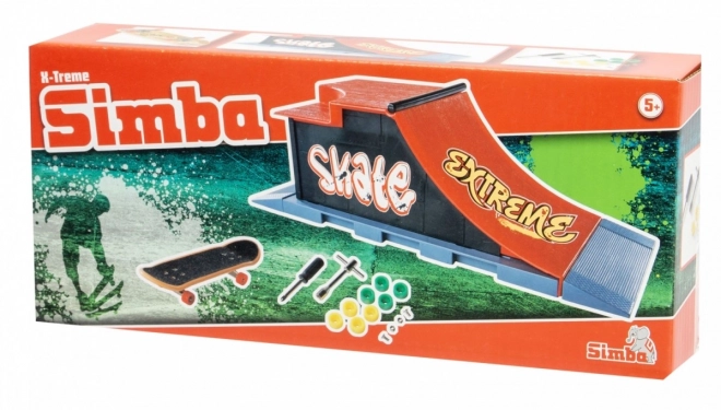 Zestaw mini deskorolkowy WOT z rampą Extreme