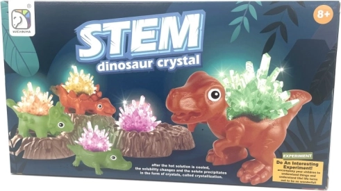 Zestaw do hodowli kryształów Dinozaury
