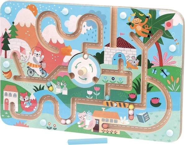 Vilac magnetyczny labirynt z ilustracjami Michelle Carlslund