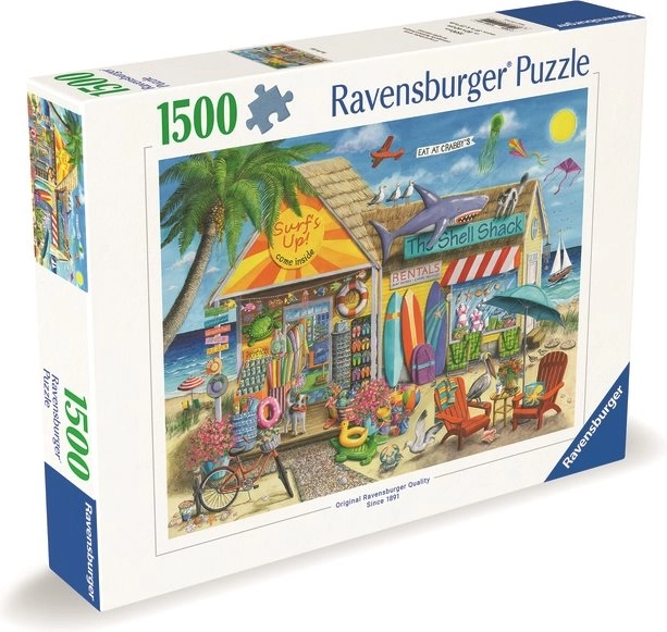 Puzzle Ravensburger stoisko surferskie 1500 elementów