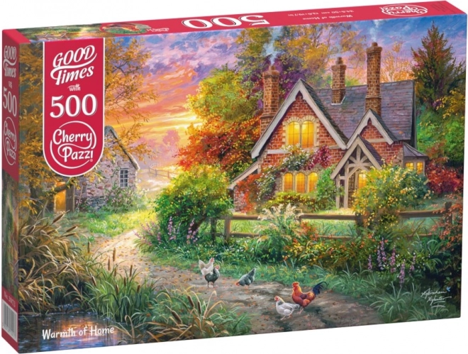 Puzzle Ciepło Domu 500 elementów od Cherry Pazzi