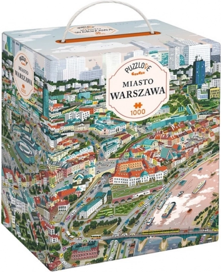 Puzzle Puzzlove Miasto Warszawa 1000 elementów