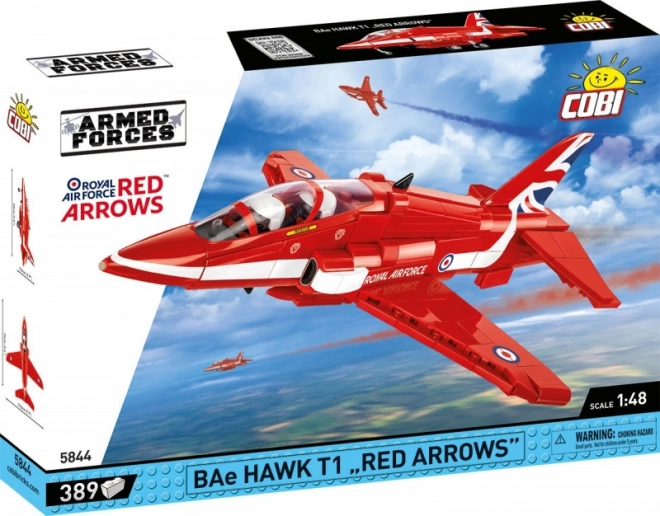 Zestaw Konstrukcyjny BAe Hawk T1 Czerwone Strzały 389 elementów