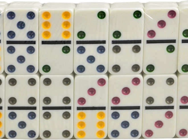 Domino w metalowym pudełku dla dzieci