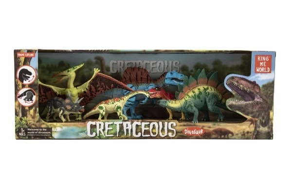Zestaw Ruchomych Dinozaurów 6 szt.