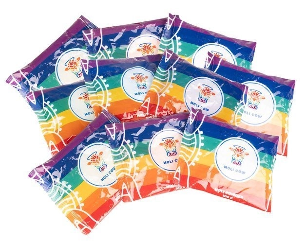 Kolorowy proszek Holi - 10 x 100 g